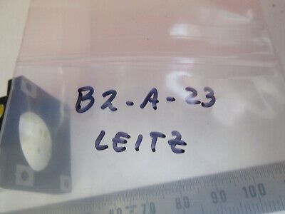 LEITZ WETZLAR MOUNTED GLAS PRISM HEAD MICROSCOPE PART AS PICTURED &B2-A-23