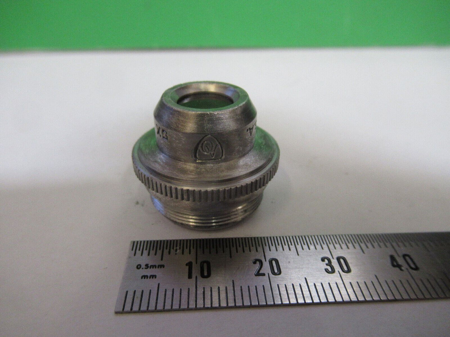 AMERICAN OPTICS AO OBJECTIVE 5X LENS MICROSCOPE PART AS PICTURED &H9-A-48