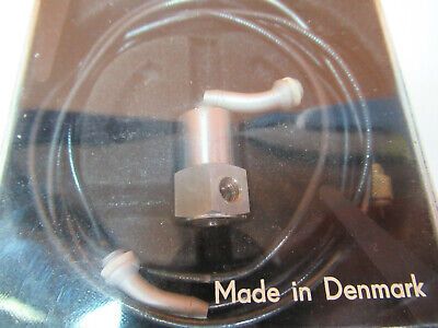 BRUEL KJAER 4334 ACCELEROMETER VIBRATION SENSOR PLUS CABLE AS PICTURED #6-DT-E