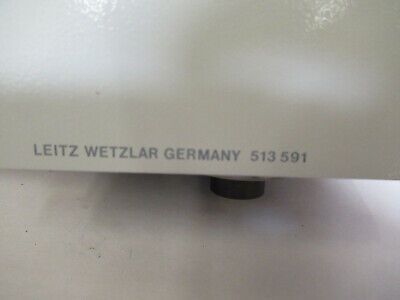 LEITZ WETZLAR VERTICAL ILLUMINATOR FLUORESCENT MICROSCOPE PART AS PIC &B1-B-98