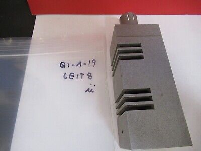 LEITZ TOOLMAKER LENS ILLUMINATOR HOUSING MICROSCOPE PART AS PICTURED &Q1-A-19