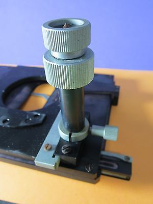 MICROSCOPE PART DIALUX LEITZ GERMANY STAGE SLIDE MICROMETER AS PICTURED BN#36