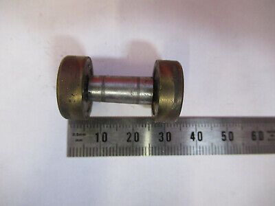 ANTIQUE BAUSCH LOMB SPANNER NUTS BRASS MICROSCOPE PART AS PICTURED &8Z-A-80