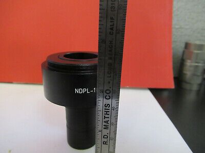 AMSCOPE RELAY LENS CAMERA NDPL-1(2X) LENS MICROSCOPE PART AS PICTURED &13-FT-29