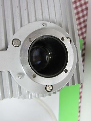 MICROSCOPE PART ZEISS LAMP HOUSING ILLUMINATOR HBO without lamp AS IS BIN#39-2-D