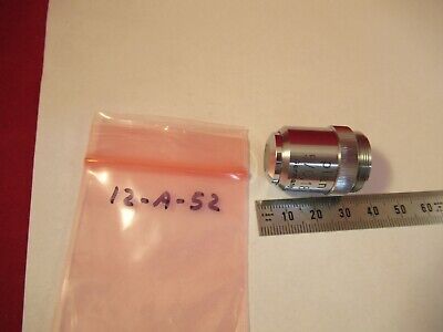 ROLYN OBJECTIVE 5X MICROSCOPE PART OPTICS AS PICTURED &12-A-52