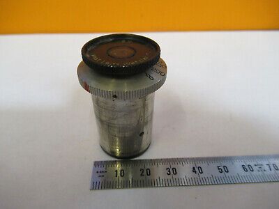 ANTIQUE LEITZ WETZLAR EYEPIECE IRIS OPTICS MICROSCOPE PART AS PICTURED &8Y-A-109