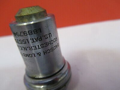 BAUSCH LOMB OBJECTIVE 43X LENS OPTICS MICROSCOPE PART AS PICTURED &8Y-A-30