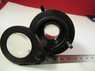 WILD SWISS M11 CONDENSER + IRIS MICROSCOPE PART OPTICS AS PICTURED &P7-FT-93