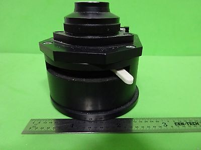 MICROSCOPE PART POLYVAR REICHERT LEICA SUBSTAGE CONDENSER NICE OPTICS BN#W1-50