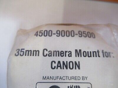 CANON 4500-9000-9500 35mm CAMERA MOUNT MICROSCOPE OPTICS AS PICTURED &85-B-79