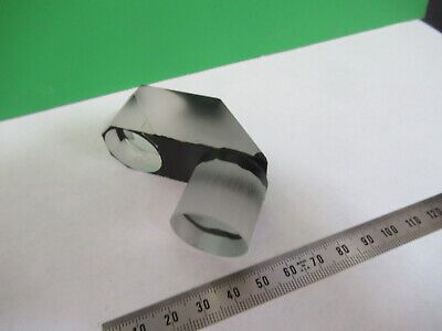 OPTICAL GLASS PRISM ZEISS GERMANY HEAD MICROSCOPE PART AS PICTURED &A9-B-10