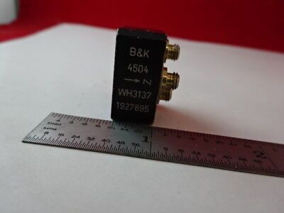 ACCELEROMETER BRUEL KJAER 4504 DENMARK TRIAXIAL VIBRATION SENSOR AS IS #88-68