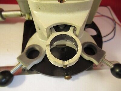 LEITZ HARDNESS TESTER OPTICS ASSEMBLY HOLDER MICROSCOPE PART as pictured &W2-A57