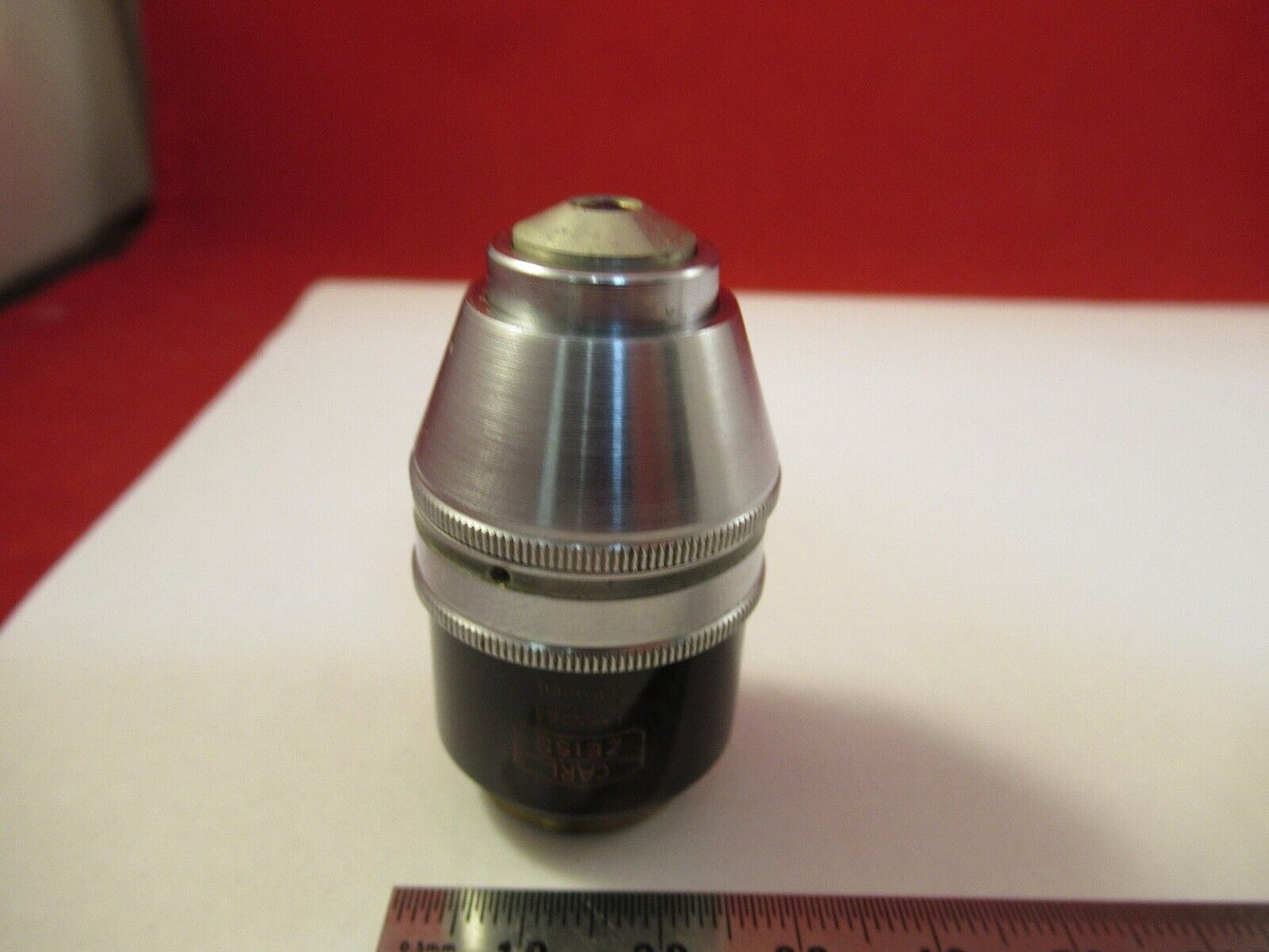 CARL ZEISS GERMANY POL OBJECTIVE 40X MICROSCOPE PART OPTICS AS PICTURED &L1-A-06