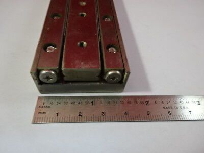 STEEL POSITIONING STAGE SLIDE BEARING for OPTICS FIXTURE #94-07