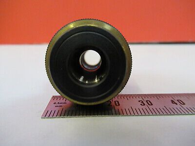 BAUSCH LOMB JAPAN 10X OBJECTIVE 738337 LENS MICROSCOPE PART AS PICTURED &8Z-A-61