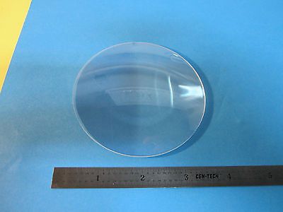 OPTICAL CONCAVE CONVEX LENS 3" DIAMETER LASER OPTICS BK7 GLASS BIN#A8-20