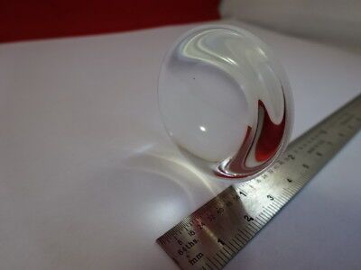 OPTICAL ILLUMINATOR LENS BI CONVEX LAMP MICROSCOPE OPTICS AS PICTURED &92-85