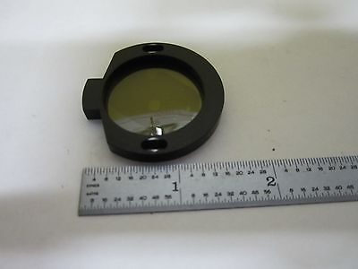 MICROSCOPE PART POLARIZER FILTER OPTICS AS IS BIN#U3-22