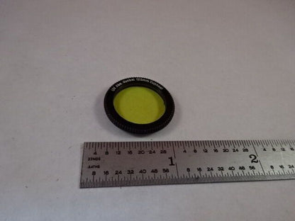 UV-ABS. DUNKEL FILTER 25mm EUPHOS OPTICS MIKROSKOP TEIL WIE BESEHEN #Z4-A-04