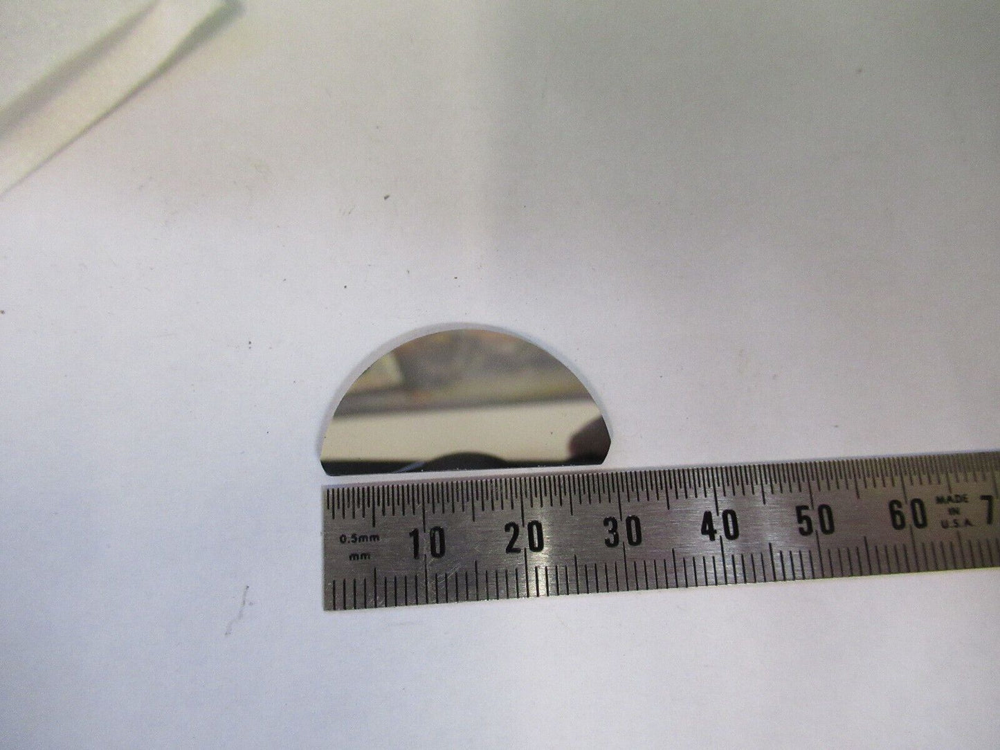 OPTICAL FLAT SILICON METAL SINGLE CRYSTAL IR LASER OPTICS AS PICTURED #Z6-A-34