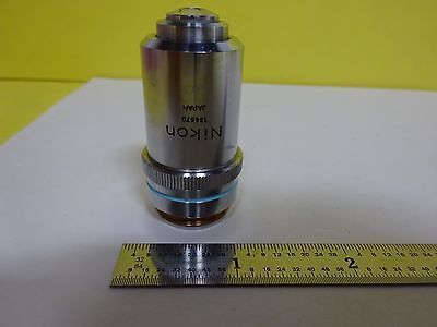 MICROSCOPE OPTICAL PART NIKON JAPAN OBJECTIVE 40X OPTICS AS IS BIN#X7-17