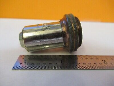 ANTIQUE CARL ZEISS 16mm /160 OBJECTIVE MICROSCOPE PART AS PICTURED &8M-A-13