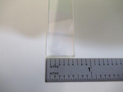 OPTICAL BK7 GLASS BAR LIGHT GUIDE LASER OPTICS AS PICTURED &58-B-15