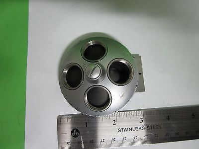 MICROSCOPE PART NOSEPIECE WILD AS IS OPTICS BIN#Q9-T-09