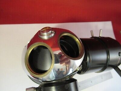 CARL ZEISS GERMANY POL VERTICAL ILLUMINATOR NOSEPIECE MICROSCOPE PART #13-35