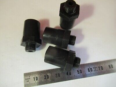 LEITZ WETZLAR GERMANY PLASTIC LEGS LOT 4 EA MICROSCOPE PART AS PICTURED &95-B-30