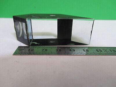 OPTICAL BAUSCH LOMB GLASS PRISM OPTICS MICROSCOPE PART AS PICTURED &Z9-A-64