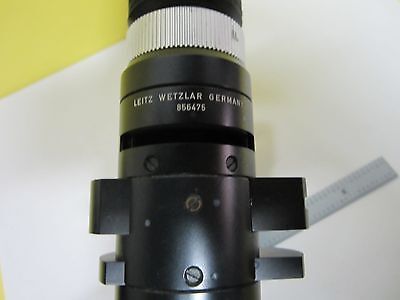 MICROSCOPE PART LEITZ GERMANY VERTICAL ILLUMINATOR OPTICS AS IS BIN#T9-01