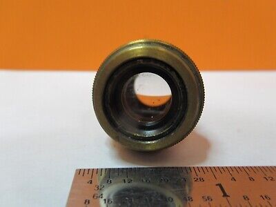 ANTIQUE ERNST LEITZ 8mm APO OBJECTIVE MICROSCOPE OPTICS AS PICTURED &A3-B-77