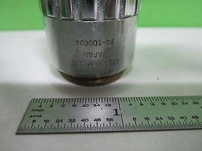 MICROSCOPE OBJECTIVE OLYMPUS NEO SPLAN 20X [bent thread] OPTICS AS IS BIN#T3-48