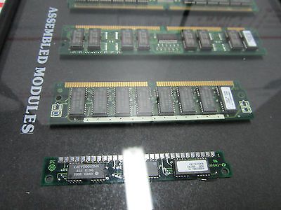 FRAMED FAIRCHILD CORPORATE ART COMPUTER MEMORY ASSEMBLED MODULES AS IS BIN#B4