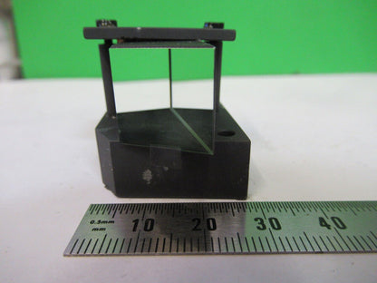 CARL ZEISS MOUNTED PRISM BEAM SPLITTER MICROSCOPE PART AS PICTURED #W5-B-23