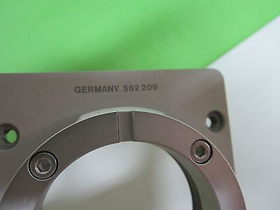 MICROSCOPE PART BACK PLATE LEITZ WETZLAR GERMANY ERGOLUX AS IS  BIN#17