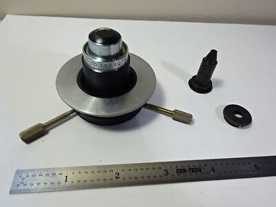 MICROSCOPE AMERICAN OPTICS AO VARIABLE CONDENSER + ACCESSORIES AS IS B#AE-73