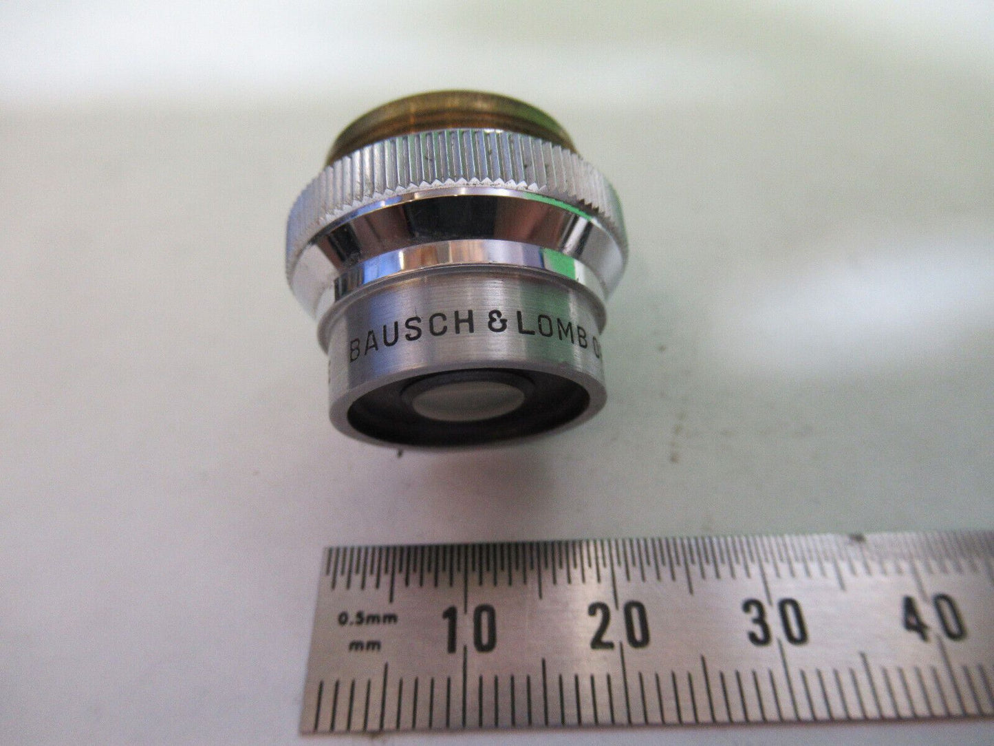 BAUSCH OBJECTIVE 32mm LENS STRAIN FREE POL POLARIZATION MICROSCOPE PART &G7-A-25