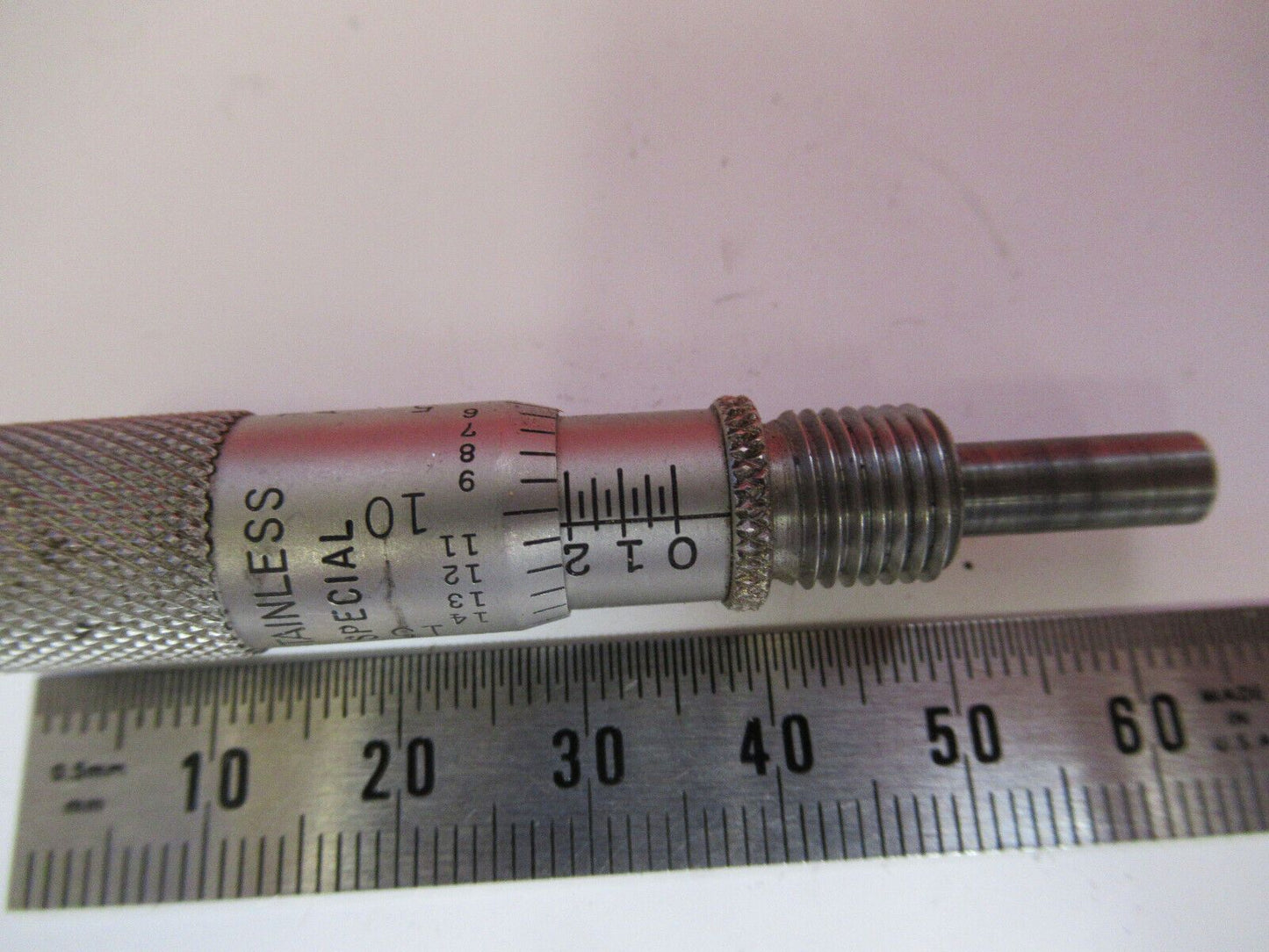 STARRETT MICROMETER for MECHATRONICS ROBOTICS OPTICS AS PICTURED Y4-A-41