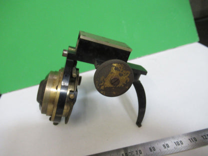 ANTIQUE CARL ZEISS JENA CONDENSER RARE MICROSCOPE PART AS PICTURED Q7-A-34