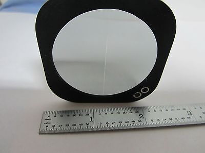 MICROSCOPE POLARIZER SLIDE SPLIT ZEISS IKON MAKER OPTICS AS IS BIN#K5-05