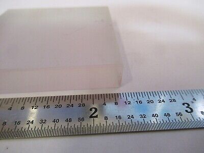 FOR PARTS OPTICAL FLAT MIRROR THICK GLASS scratches OPTICS AS PICTURED #Q1-A-45