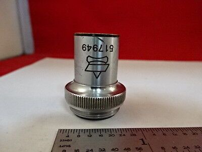 MICROSCOPE PART TIYODA JAPAN M5 OBJECTIVE OPTICS AS IS #AM-46