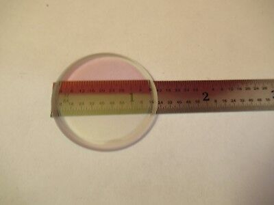 MIL SPEC OPTICAL EMI COATED GLASS WINDOW LENS OPTICS AS PICTURED &AG-A-08