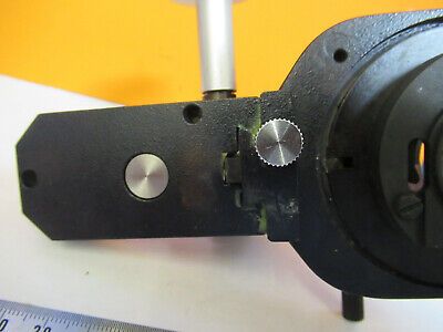 LEICA DMRB CONDENSER HOLDER PIECE GERMANY MICROSCOPE PART AS PICTURED R7-A-43