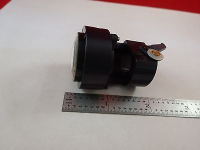 MICROSCOPE PART LENS of LEITZ VERTICAL ILLUMINATOR OPTICS AS IS BIN#M3-B-32