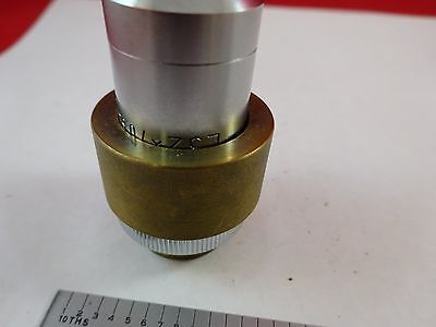 MICROSCOPE PART OBJECTIVE LEITZ L32X OPTICS AS IS BIN#K8-B-12